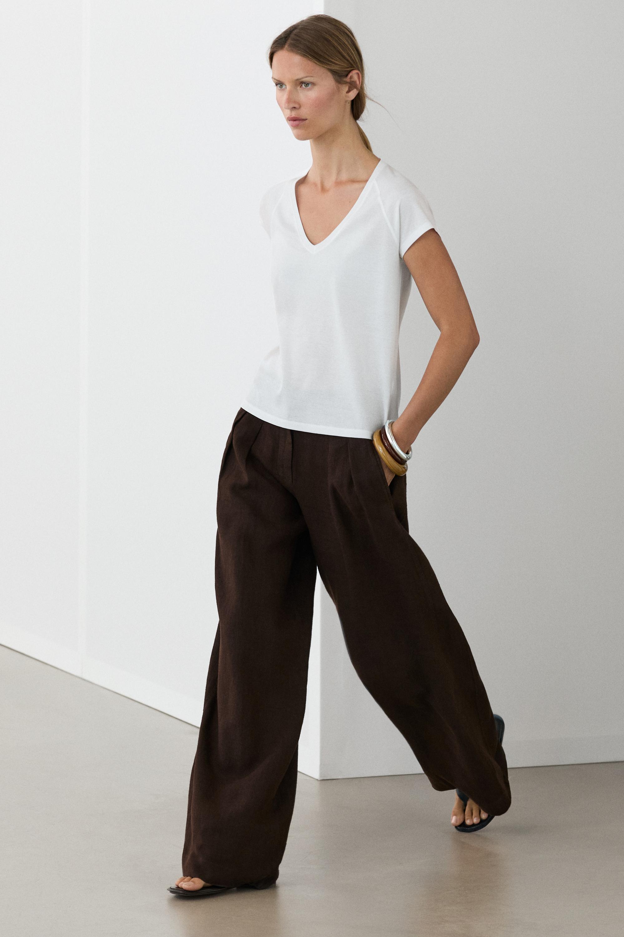 100% mercerised cotton T-shirt